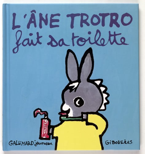 L'ANE TROTRO FAIT SA TOILETTE, de GUETTIER | portada del libro