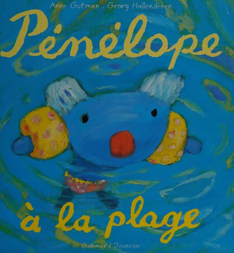 PENELOPE A LA PLAGE, de Anne Gutman | portada del libro