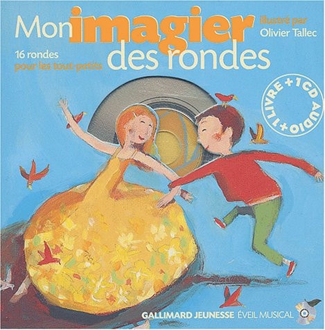 Mon imagier des rondes, de Olivier Tallec | portada del libro