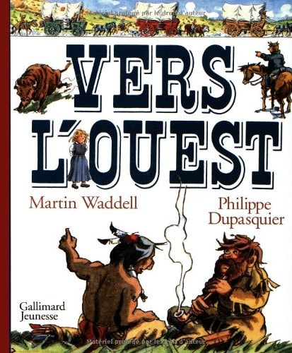 VERS L'OUEST, de Martin Waddell | portada del libro