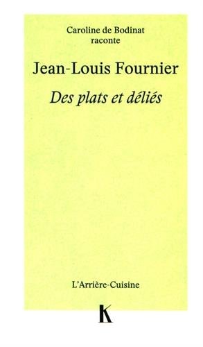 EAN-LOUIS FOURNIER - DES PLATS (POCHE), de Jean-Louis Fournier | portada del libro