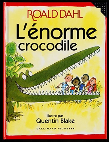 L'ENORME CROCODILE, de Roald Dahl | portada del libro