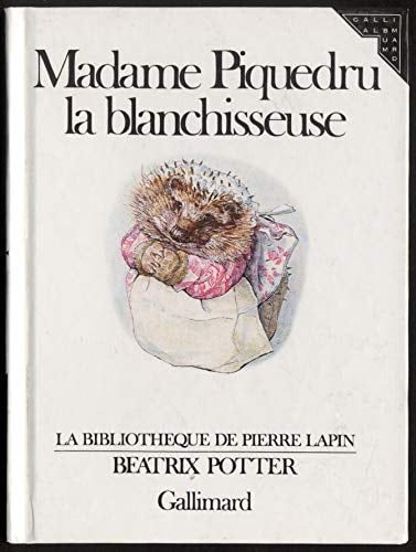 MADAME PIQUEDRU LA BLANCHISSEUSE, de Beatrix Potter | portada del libro