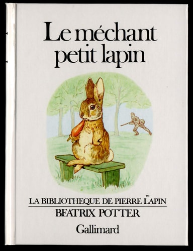 LE MECHANT PETIT LAPIN, de Beatrix Potter | portada del libro
