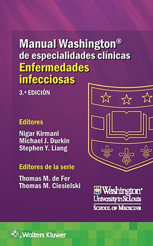 MANUAL WASHINGTON DE ESPECIALIDADES CLINICAS 3º ED | portada del libro