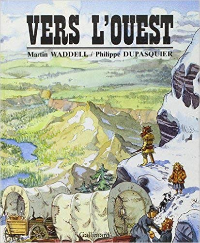 VERS L'OUEST, de Martin Waddell | portada del libro