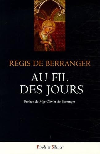 AU FIL DES JOURS, de Régis de Berranger | portada del libro