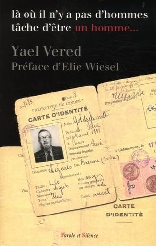 LA OU IL N'Y A PAS D'HOMME TACHE D'ETRE UN HOMME, de Yael Vered | portada del libro