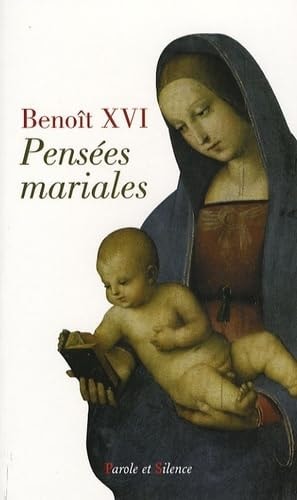 PENSEES MARIALES, de Benoît XVI | portada del libro