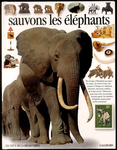 SAUVONS LES ELEPHANTS, de Ian Redmond | portada del libro