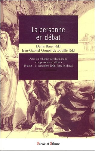 PERSONNE HUMAINE EN DEBAT, de Denis Borel (prêtre).) | portada del libro