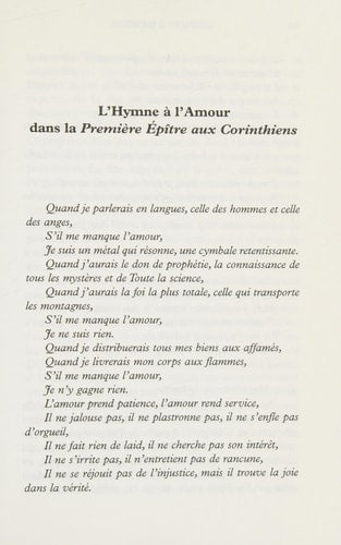 HYMNE A L'AMOUR L', de Anselm Grün | portada del libro