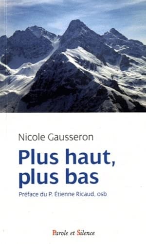 PLUS HAUT PLUS BAS, de Nicole Gausseron | portada del libro