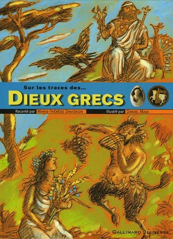 DIEUX GRECS, de Marie-Thérèse Davidson | portada del libro
