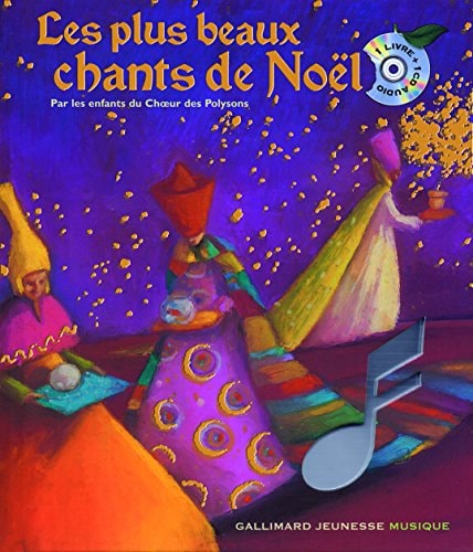 LES PLUS BEAUX CHANTS DE NOEL LIVRE-CD, de Paule De Bouchet | portada del libro