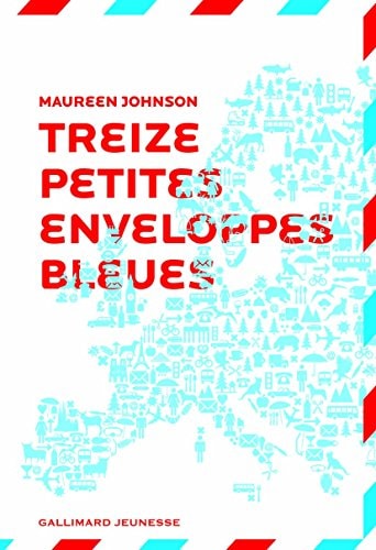 TREIZE PETITES ENVELOPPES BLEUES, de Maureen Johnson | portada del libro