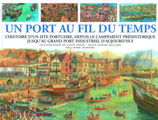 UN PORT AU FIL DU TEMPS, de Anne Millard | portada del libro