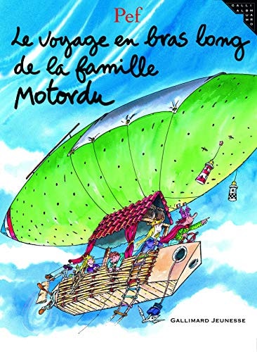 Le Voyage en Bras Long de la Famille Motordu, de Pef | portada del libro