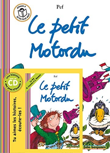 Le petit Motordu cd, de Pef | portada del libro