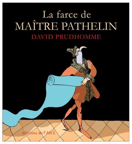LA FARCE DE MAITRE PATHELIN, de David Prudhomme | portada del libro