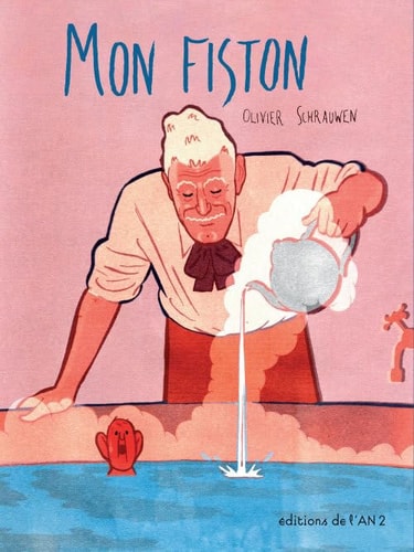 MON FISTON, de Olivier Schrauwen | portada del libro