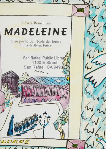 ADELEINE, de Ludwig Bemelmans | portada del libro