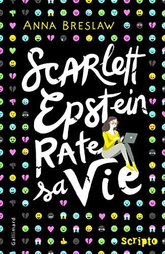 SCARLETT EPSTEIN RATE SA VIE, de Anna Breslaw | portada del libro