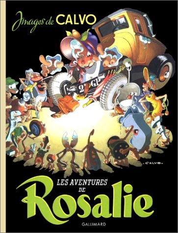 LES AVENTURES DE ROSALIE, de Calvo | portada del libro