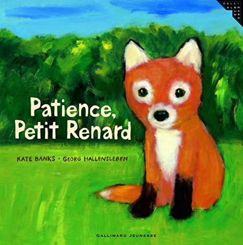 PATIENCE PETIT RENARD, de Kate Banks | portada del libro