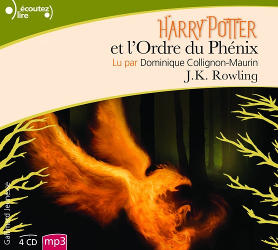 HARRY POTTER ET L'ORDRE DU PHENIX CD, de J. K. Rowling | portada del libro