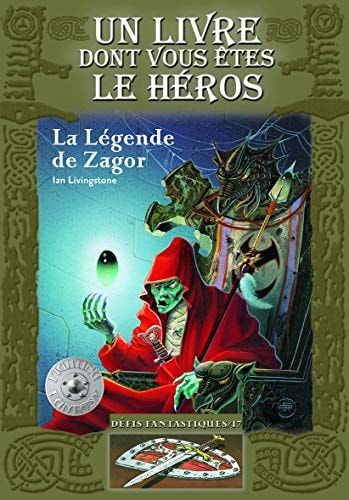 LA LEGENDE DE ZAGOR, de Ian Livingstone | portada del libro
