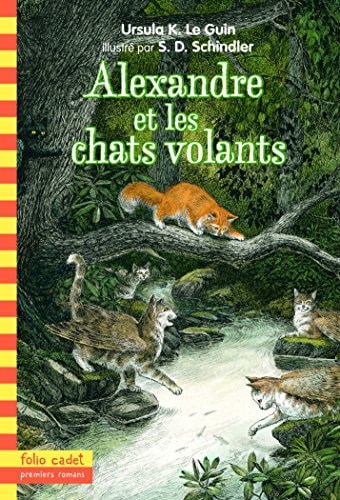 ALEXANDRE ET LES CHATS VOLANTS, de Ursula K. Le Guin | portada del libro