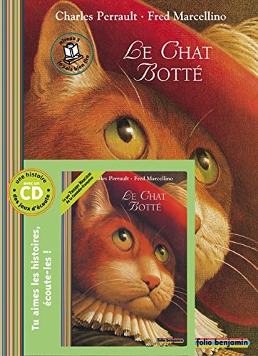 LE CHAT BOTTE LIVRE CD, de Charles Perrault | portada del libro