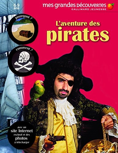 L'AVENTURE DES PIRATES, de Gallimard Jeunesse | portada del libro