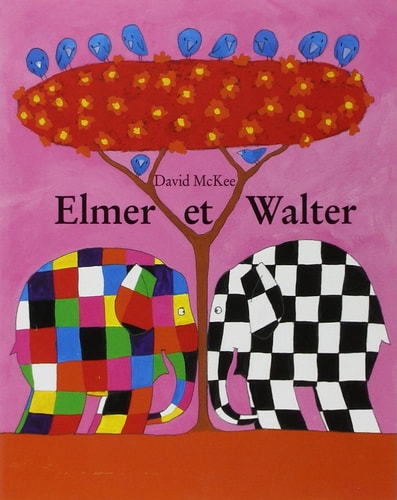 Elmer et Walter, de David McKee | portada del libro