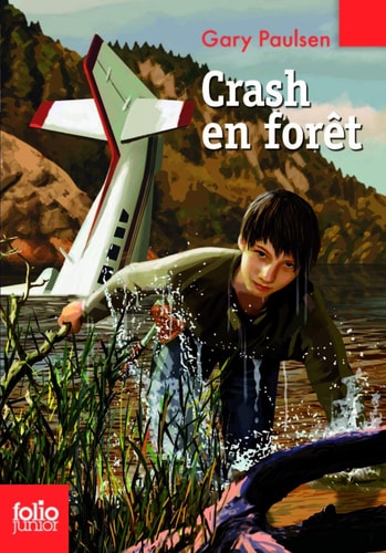 CRASH EN FORET, de Gary Paulsen | portada del libro
