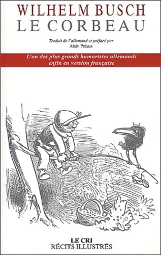 LE CORBEAU, de Wilhelm Busch | portada del libro