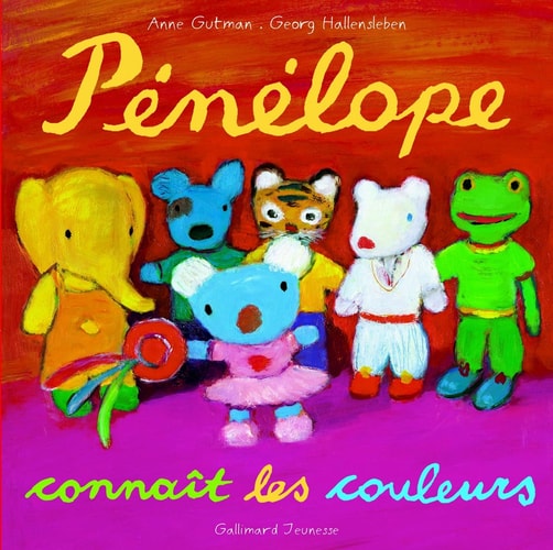 PENELOPE CONNAIT LES COULEURS, de Anne Gutman | portada del libro