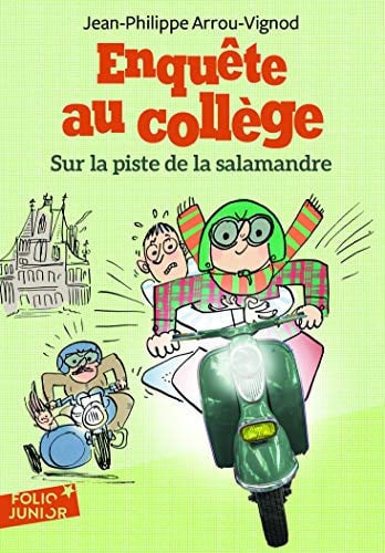 SUR LA PISTE DE LA SALAMANDRE, de ARROU-VIGNOD | portada del libro