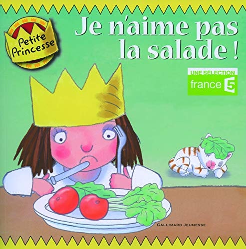 JE N'AIME PAS LA SALADE, de Tony Ross | portada del libro