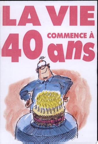VIE COMMENCE A 40 ANS, de EXLEY H | portada del libro
