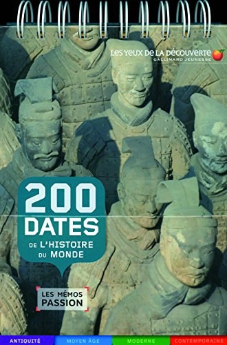 200 DATES DE L'HISTOIRE DU MONDE, de Jean-Michel Billioud | portada del libro
