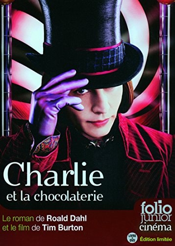 Charlie et la chocolaterie (Livre DVD de Tim Burton), de Roald Dahl | portada del libro