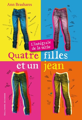 QUATRE FILLES ET UN JEAN COMPILATION, de Ann Brashares | portada del libro