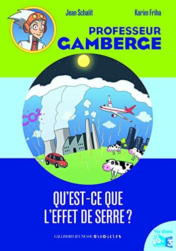 QU'EST-CE QUE L'EFFET DE SERRE?, de SCHALIT | portada del libro