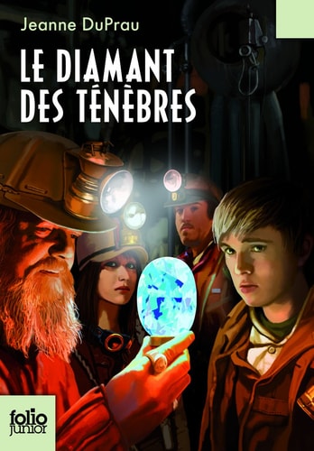 LE DIAMANT DES TENEBRES, de Jeanne DuPrau | portada del libro