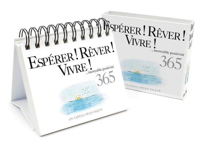 365 JOURS ESPERER REVER VIVRE, de EXLEY | portada del libro