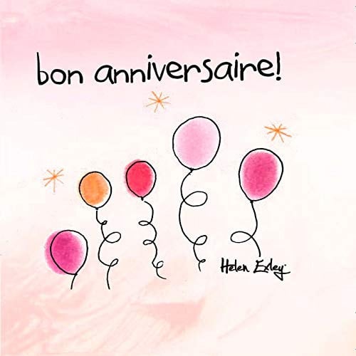 BON ANNIVERSAIRE, de EXLEY HELEN | portada del libro