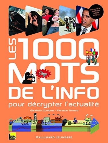 LES 1000 MOTS DE L'INFO, de Elisabeth Combres | portada del libro