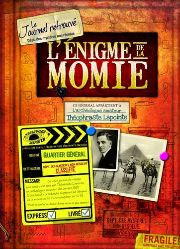 L'ENIGME DE LA MOMIE, de Paul Virr | portada del libro